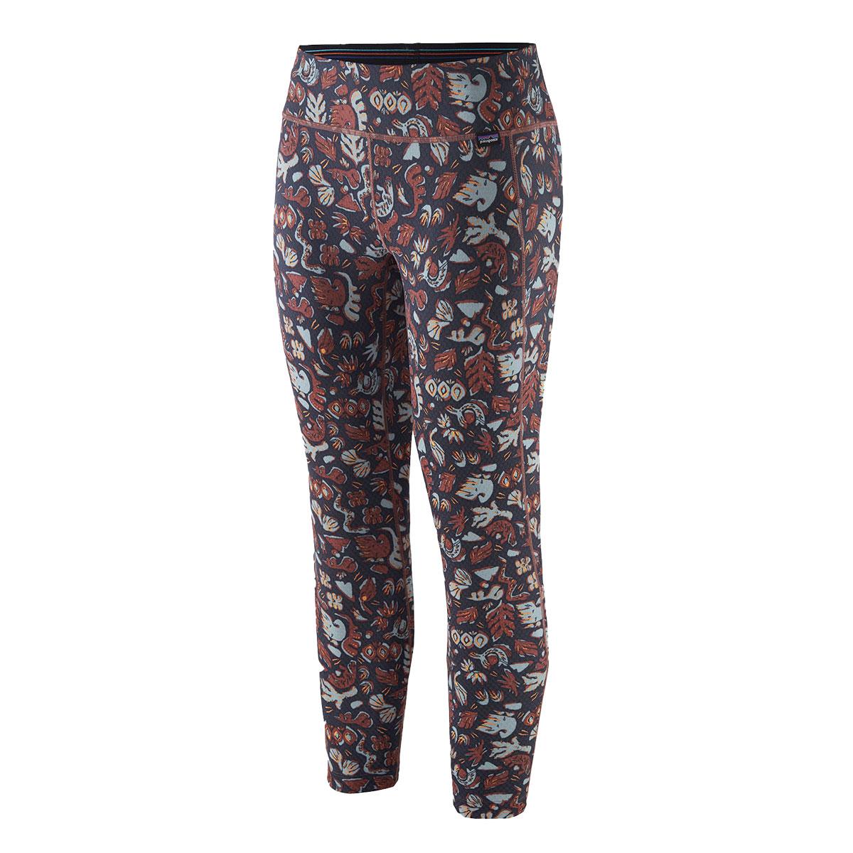 Patagonia Capilene Midweight Bottoms Women’s in Across Oceans Dulse Mauve